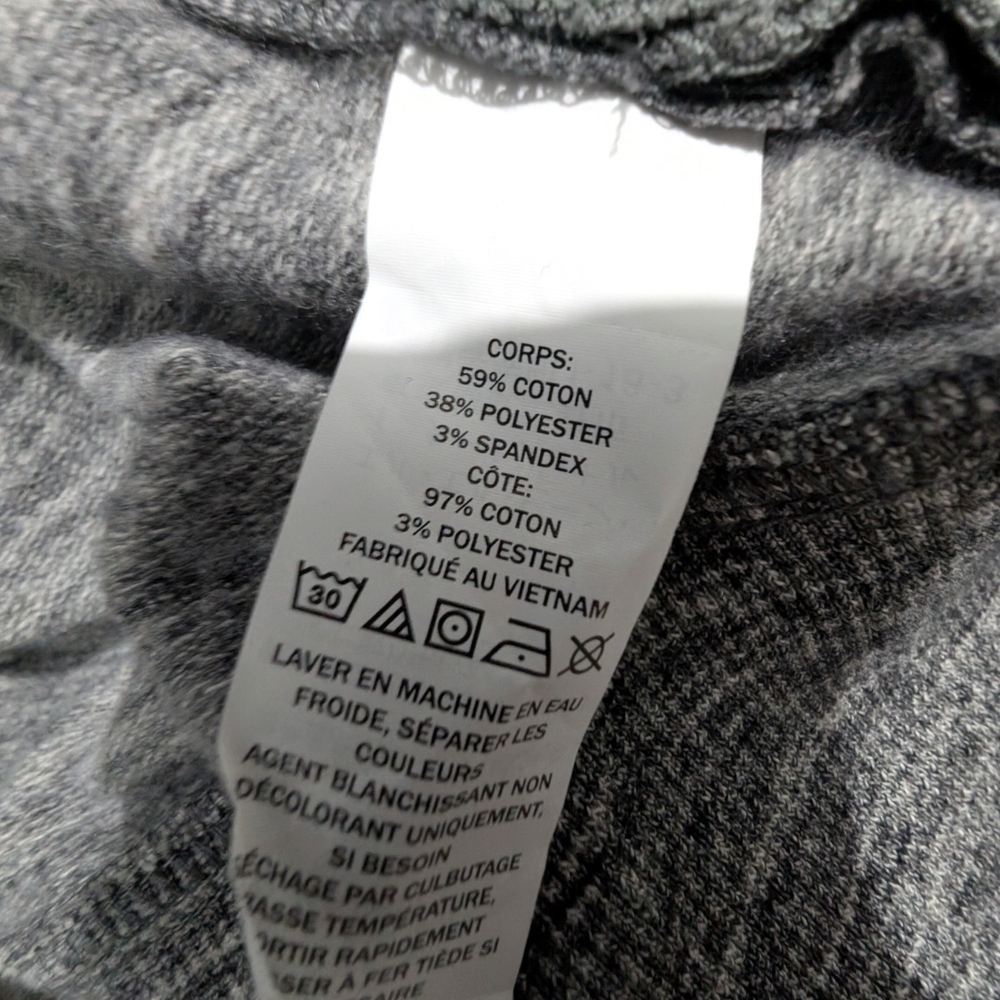 L.L. Bean Womens Gray Zip-Up Jacket Large Outdoor Cozy - Picture 6 of 11